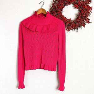 French Connection Womens Coquette Girl XTRA-SMALL Parisian Retro Sweater Top